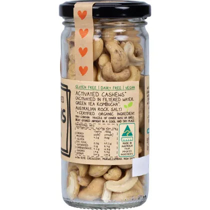 Mindful Foods- Cashews Organic & Activated-120g