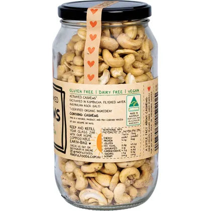 Mindful Foods- Cashews Organic & Activated-520g