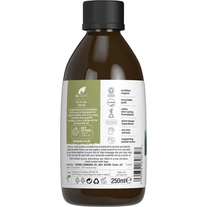 Dr. Organic- Castor Oil 100% Pure-250ml