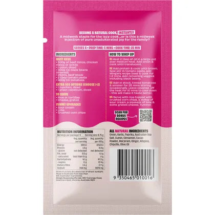 Mingle- Chilli Con Carne All Natural Recipe Base-12x35g