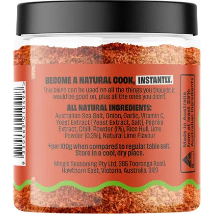 Mingle- Chilli & Lime Seasoned Salts-110g