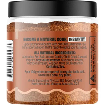 Mingle- Chilli Umami Seasoned Salts-110g