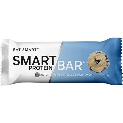 Smart Protein Bar- Choc Chip Cookie Dough Flavour Protein Bar-12x60g