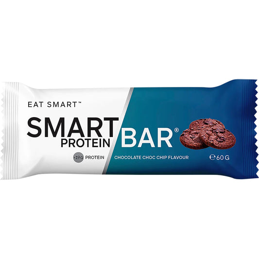 Smart Protein Bar- Chocolate Choc Chip Flavour Protein Bar-12x60g