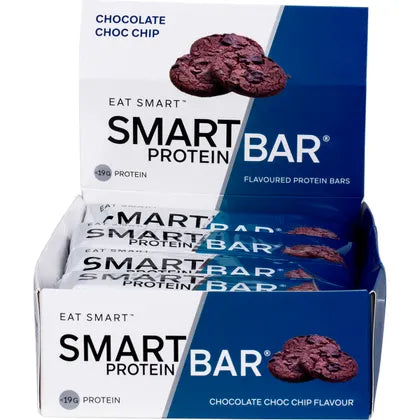 Smart Protein Bar- Chocolate Choc Chip Flavour Protein Bar-12x60g