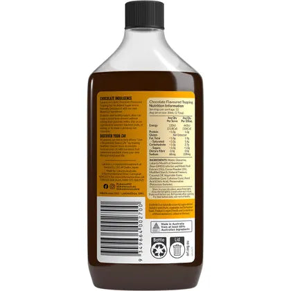 Lakanto- Chocolate Flavoured Topping with Monkfruit Sweetener-360ml
