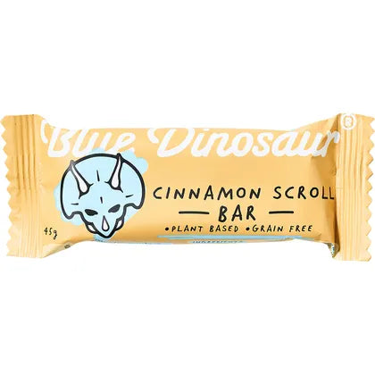 Blue Dinosaur- Cinnamon Scroll Snack Bar-12x45g