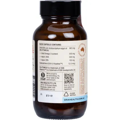 Ora Health- Clean Omega D-60 Caps