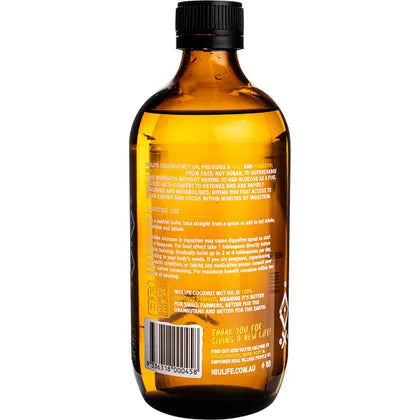 Niulife- Coconut MCT Oil Original-6x500ml