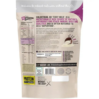 Protein Supplies Australia- Colostrum Grass Fed Pure-200g