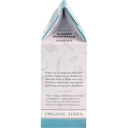 Organic Times- Cookies Almond Shortbread-150g