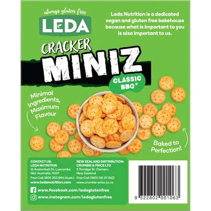 Leda- Cracker Miniz Classic BBQ-6x150g