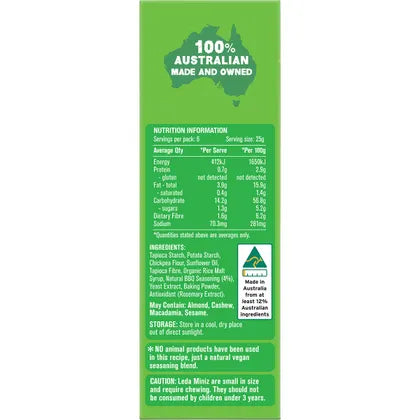Leda- Cracker Miniz Classic BBQ-6x150g