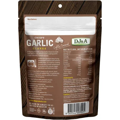 DJ&A- Crispy Garlic Cloves-12x45g