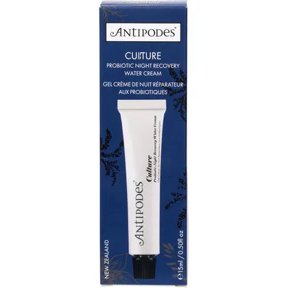 Antipodes- Culture Probiotic Night Recovery Water Cream MINI-15ml
