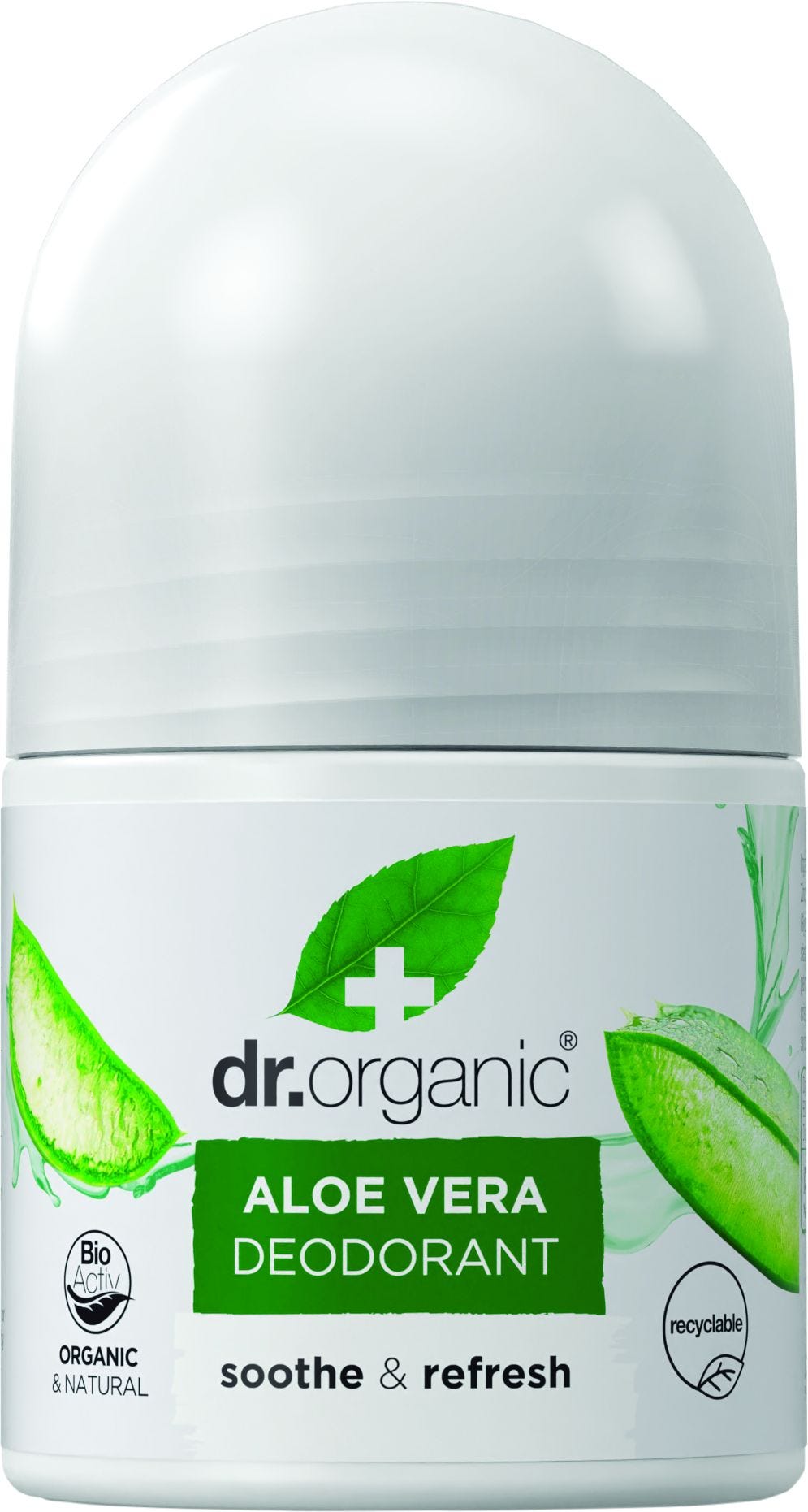 Dr. Organic- Roll-On Deodorant Aloe Vera-50ml