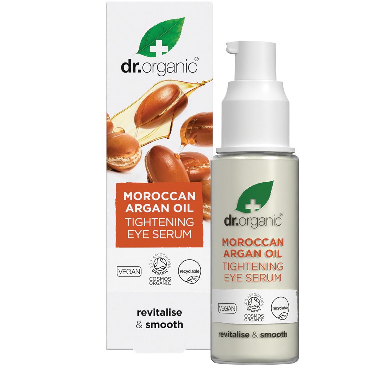 Dr. Organic- Eye Serum Tightening Organic Moroccan Argan Oil-30ml