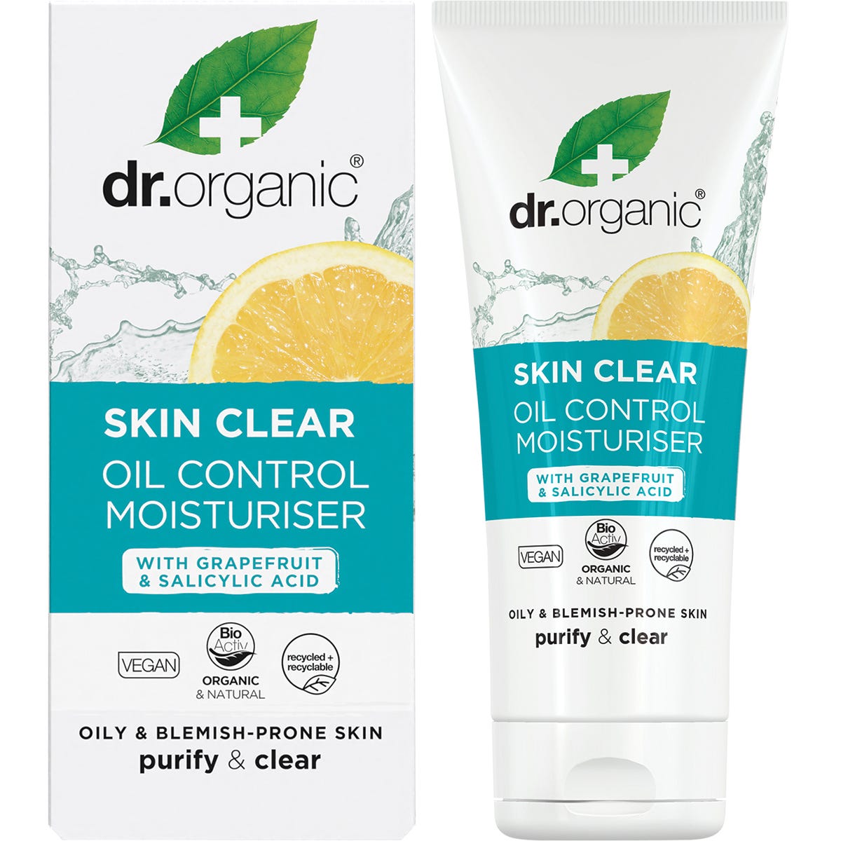 Dr. Organic- Oil Control Moisturiser Skin Clear-50ml