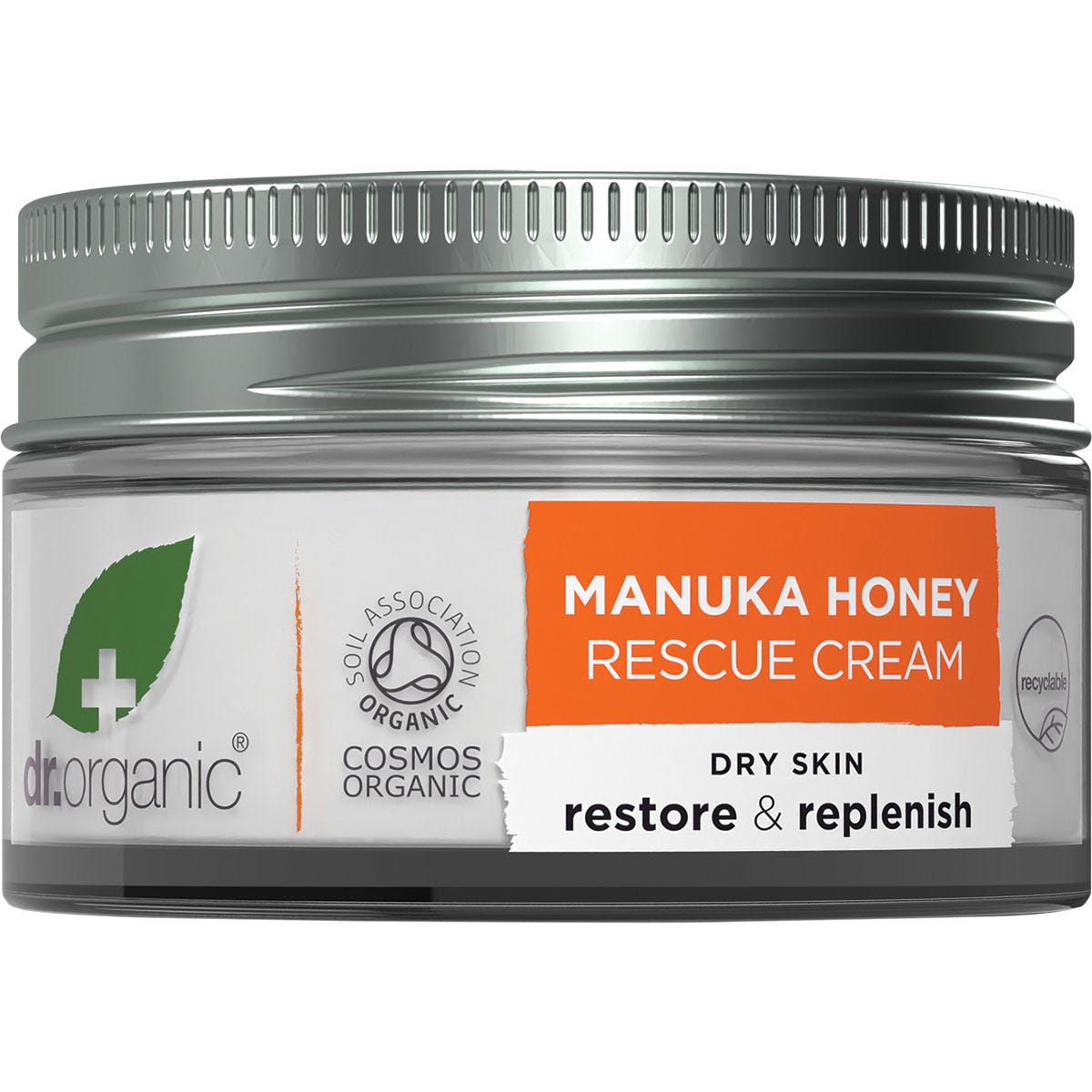 Dr. Organic- Rescue Cream Manuka Honey-50ml