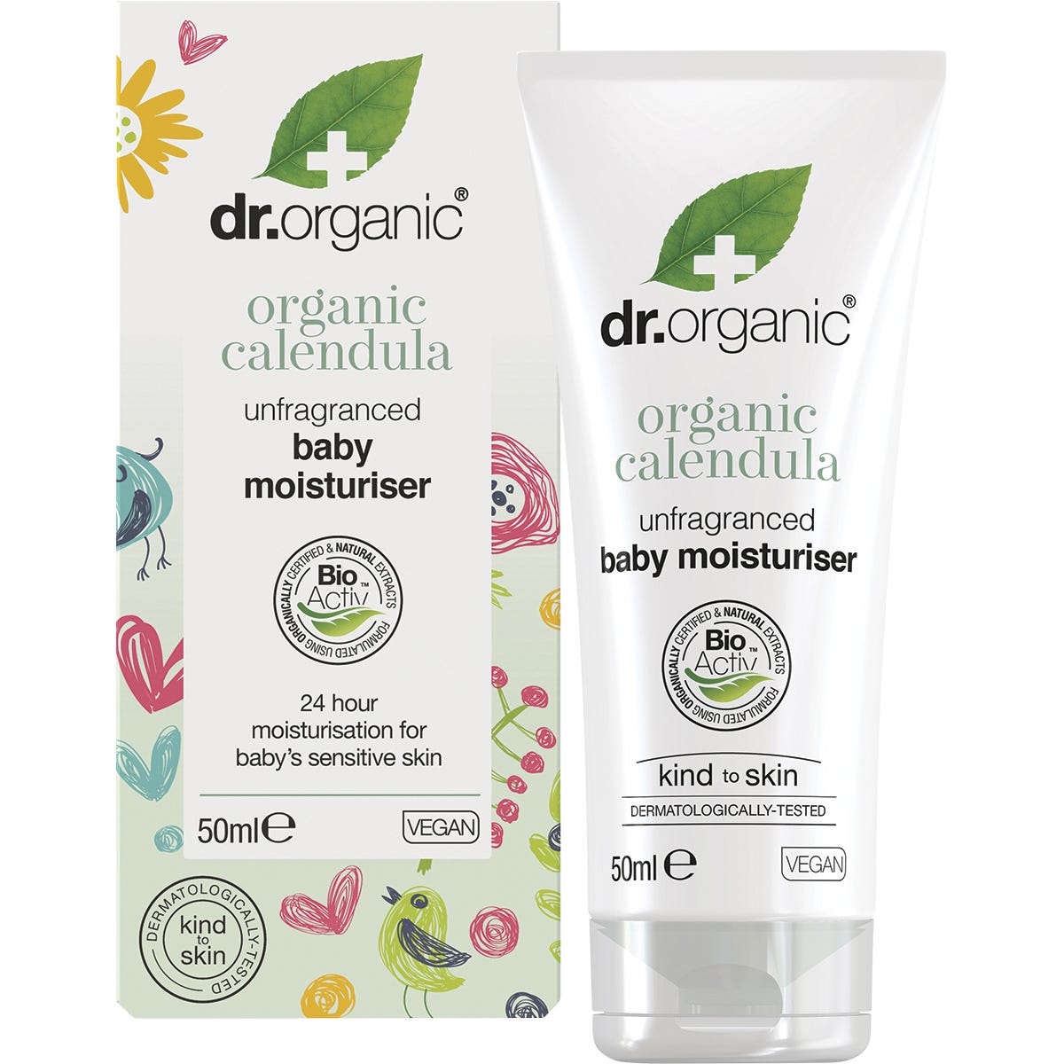 Dr. Organic- Baby Cream with Calendula-50ml