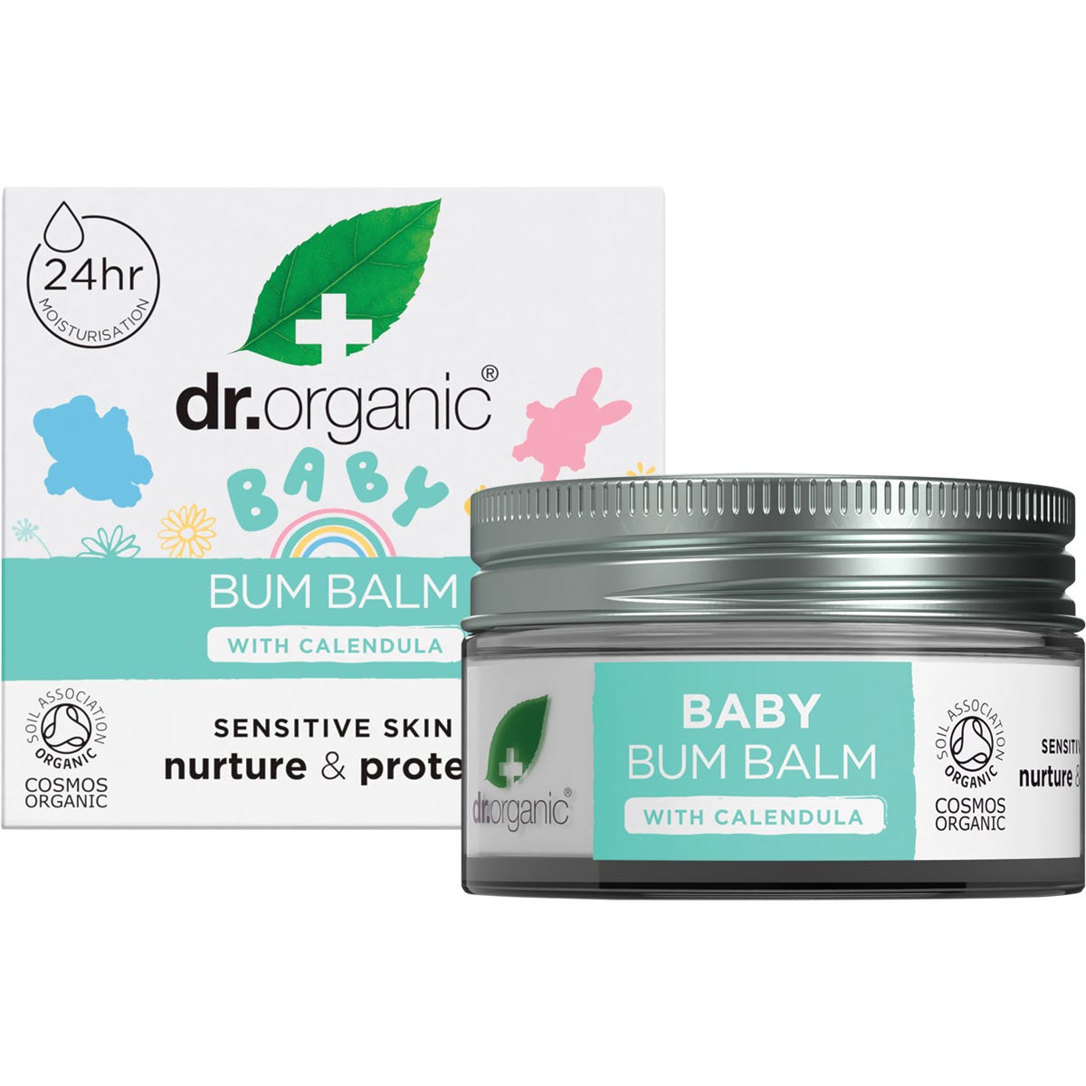 Dr. Organic- Baby Bum Balm Nappy Change with Calendula-35g
