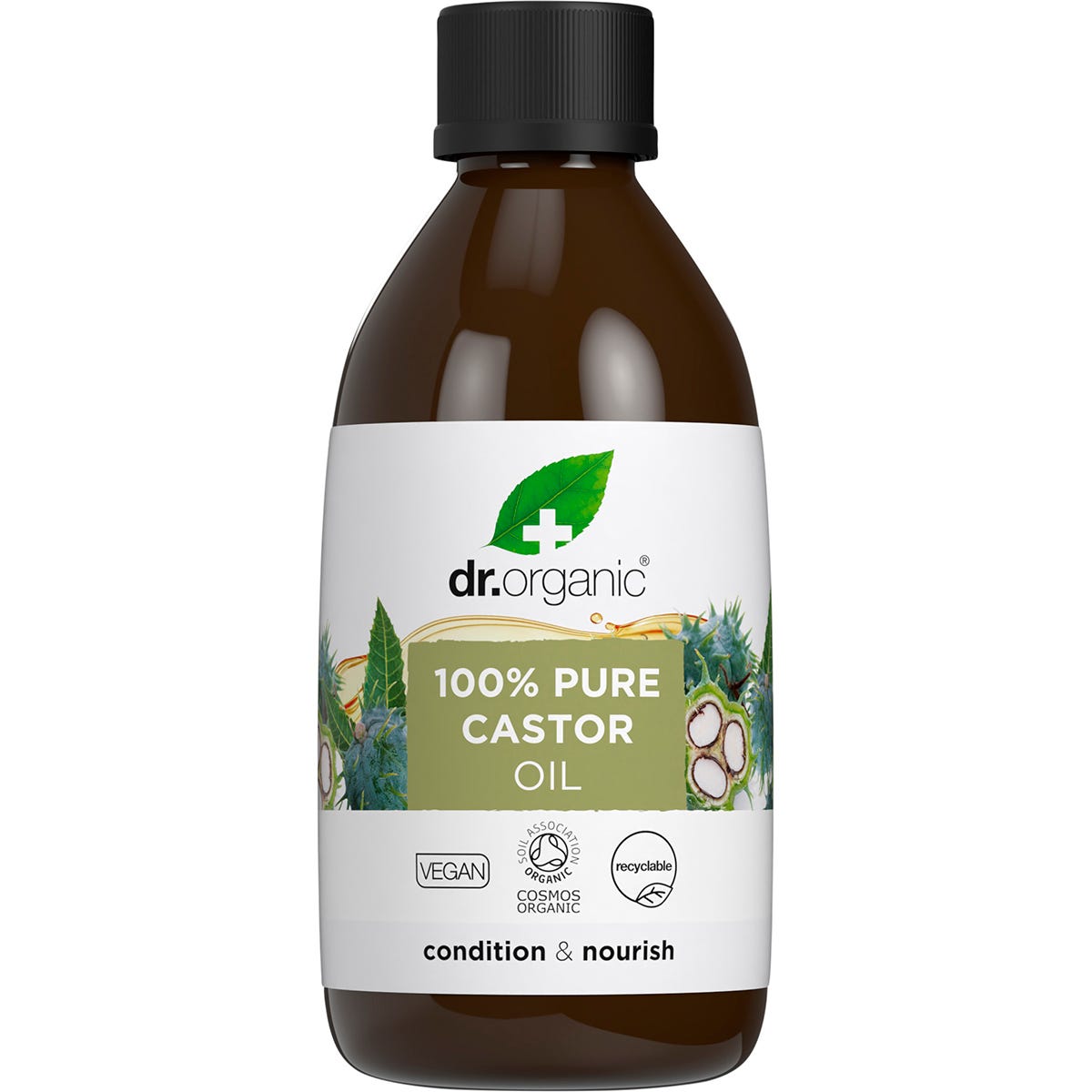 Dr. Organic- Castor Oil 100% Pure-250ml