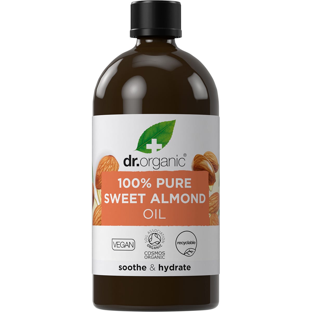 Dr. Organic- Sweet Almond Oil 100% Pure-100ml