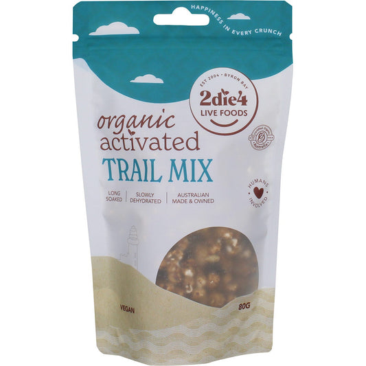 2die4 Live Foods- Organic Activated Trail Mix-80g