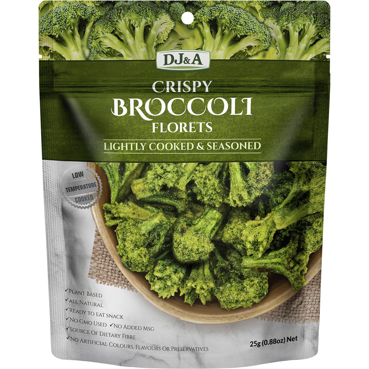 DJ&A- Crispy Broccoli Florets-12x25g