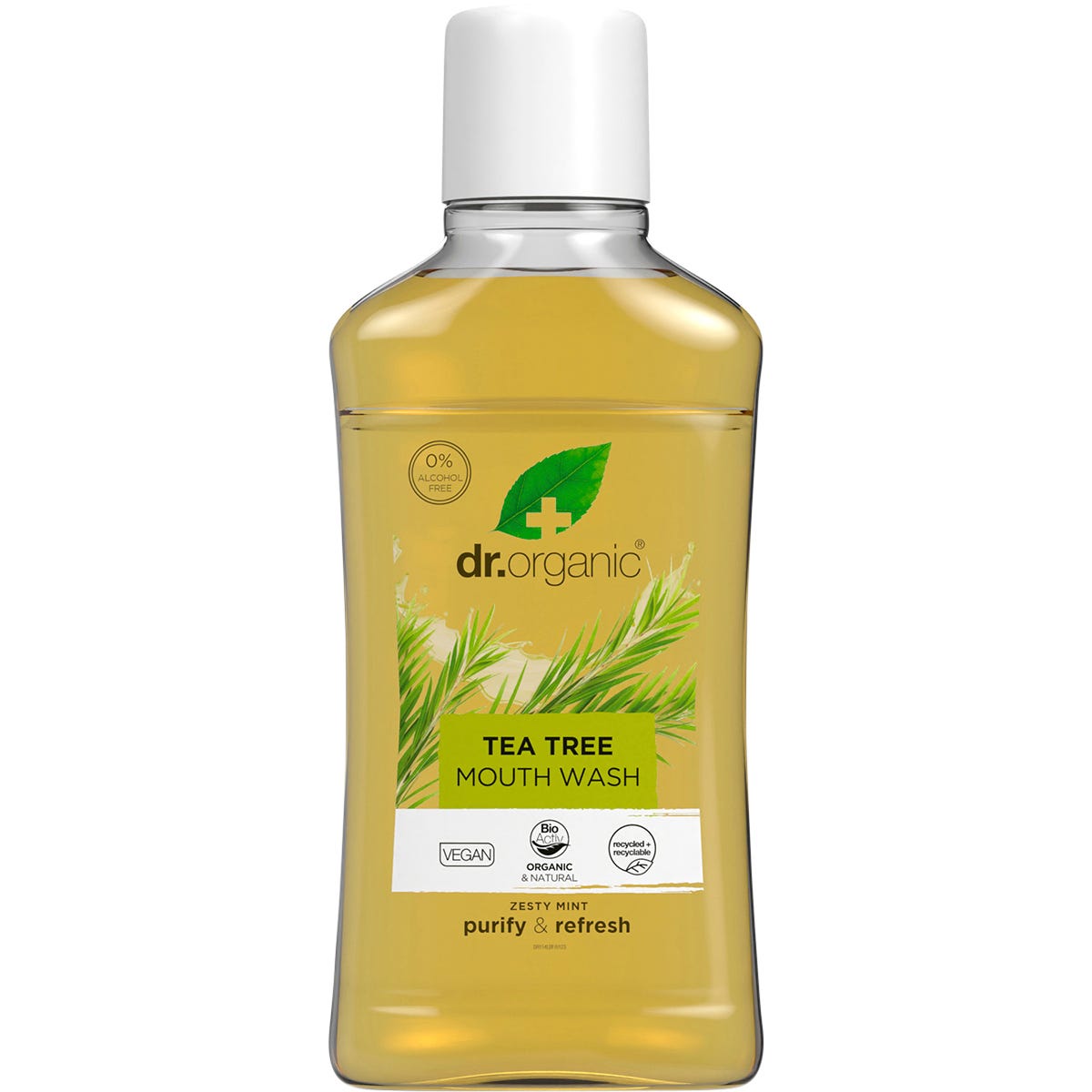 Dr. Organic- Mouthwash Tea Tree-500ml