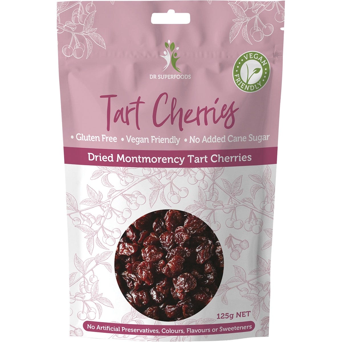 Dr Superfoods- Dried Tart Cherries-125g