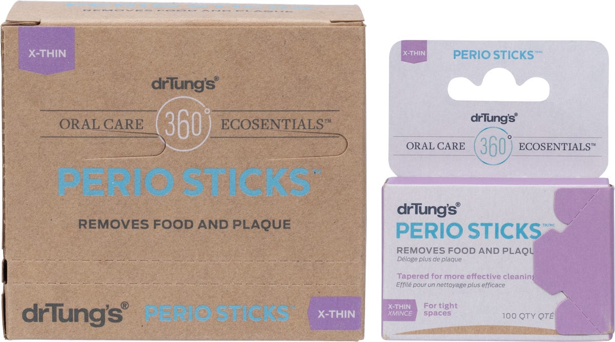 Dr Tung's- Perio Sticks X-Thin-6x100pc
