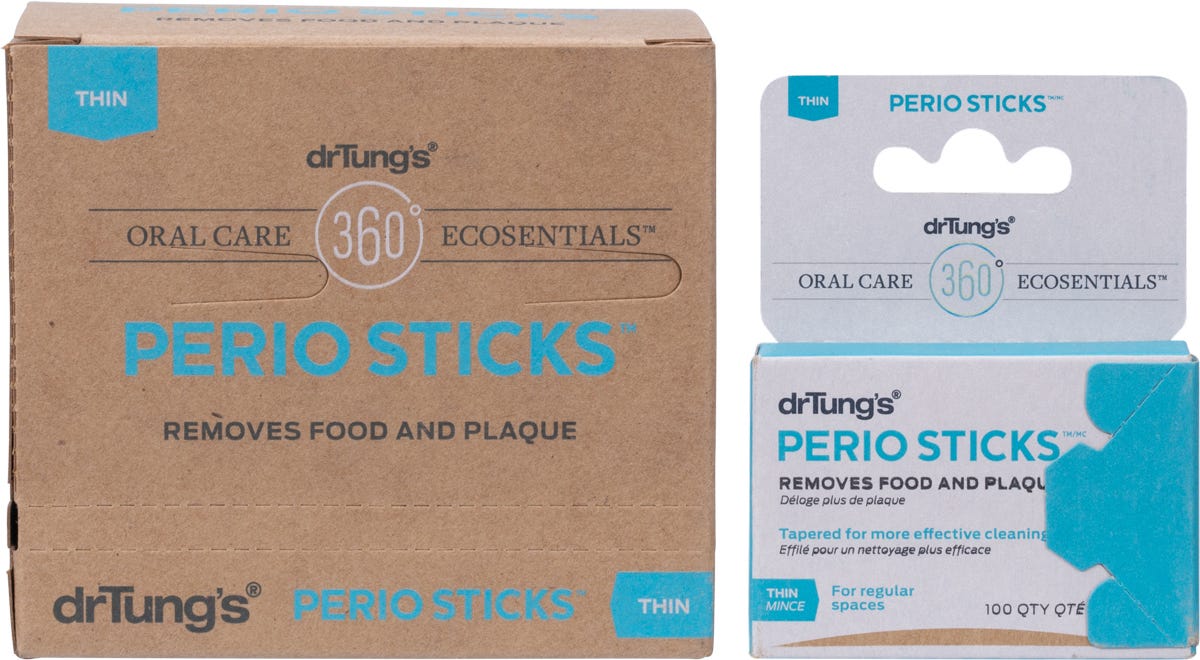 Dr Tung's- Perio Sticks Thin-6x100pc