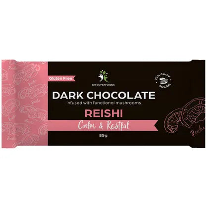 Dr Superfoods- Dark Chocolate Bar Calm & Restful-12x85g