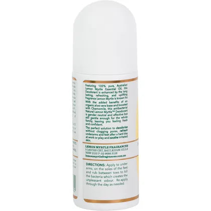 Lemon Myrtle Fragrances- Deodorant-75ml