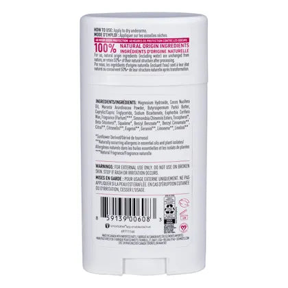 Schmidt's- Deodorant Stick Rose + Vanilla-75g