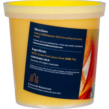 Eumundi Botanicals- Dharma Ghee-500ml
