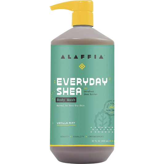 Alaffia- Everyday Shea Body Wash Vanilla Mint-950ml