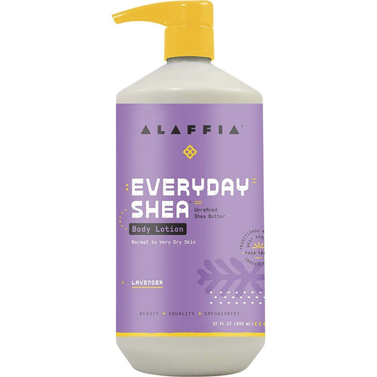 Alaffia- Everyday Shea Body Lotion Lavender-950ml