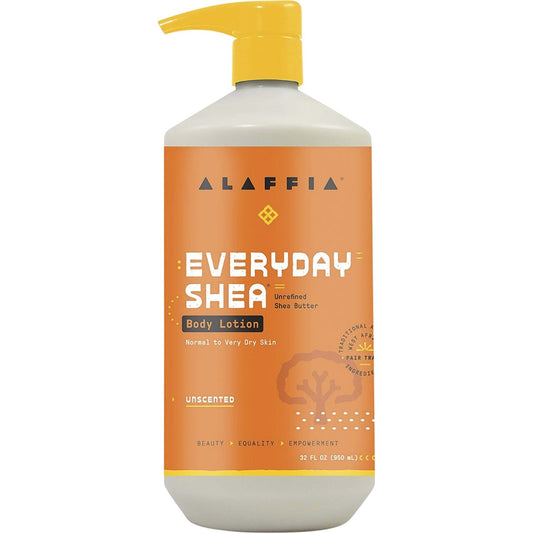Alaffia- Everyday Shea Body Lotion Unscented-950ml