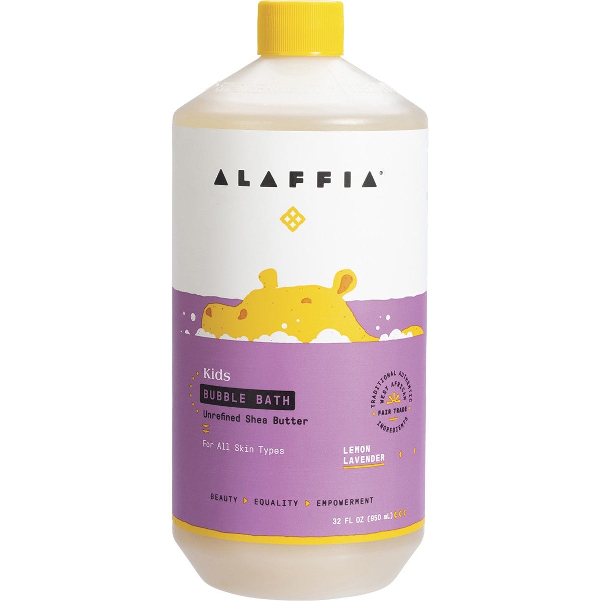 Alaffia- Kids Bubble Bath Lemon Lavender-950ml