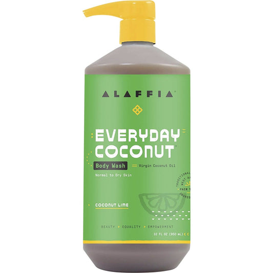Alaffia- Everyday Coconut Body Wash Coconut Lime-950ml