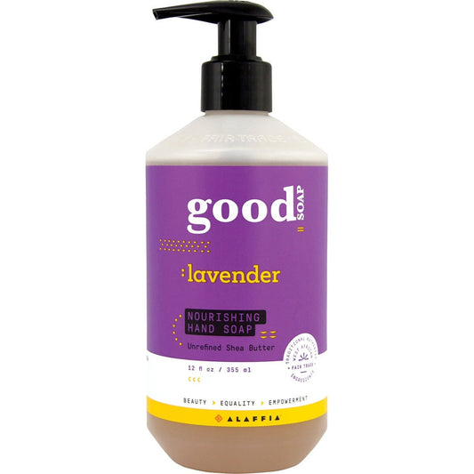 Alaffia- Good Soap Hand Soap Lavender-355ml