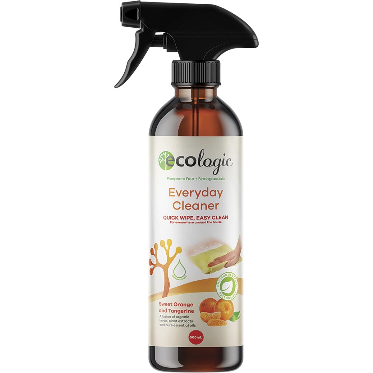 Ecologic- Everyday Cleaner Sweet Orange & Tangerine-500ml