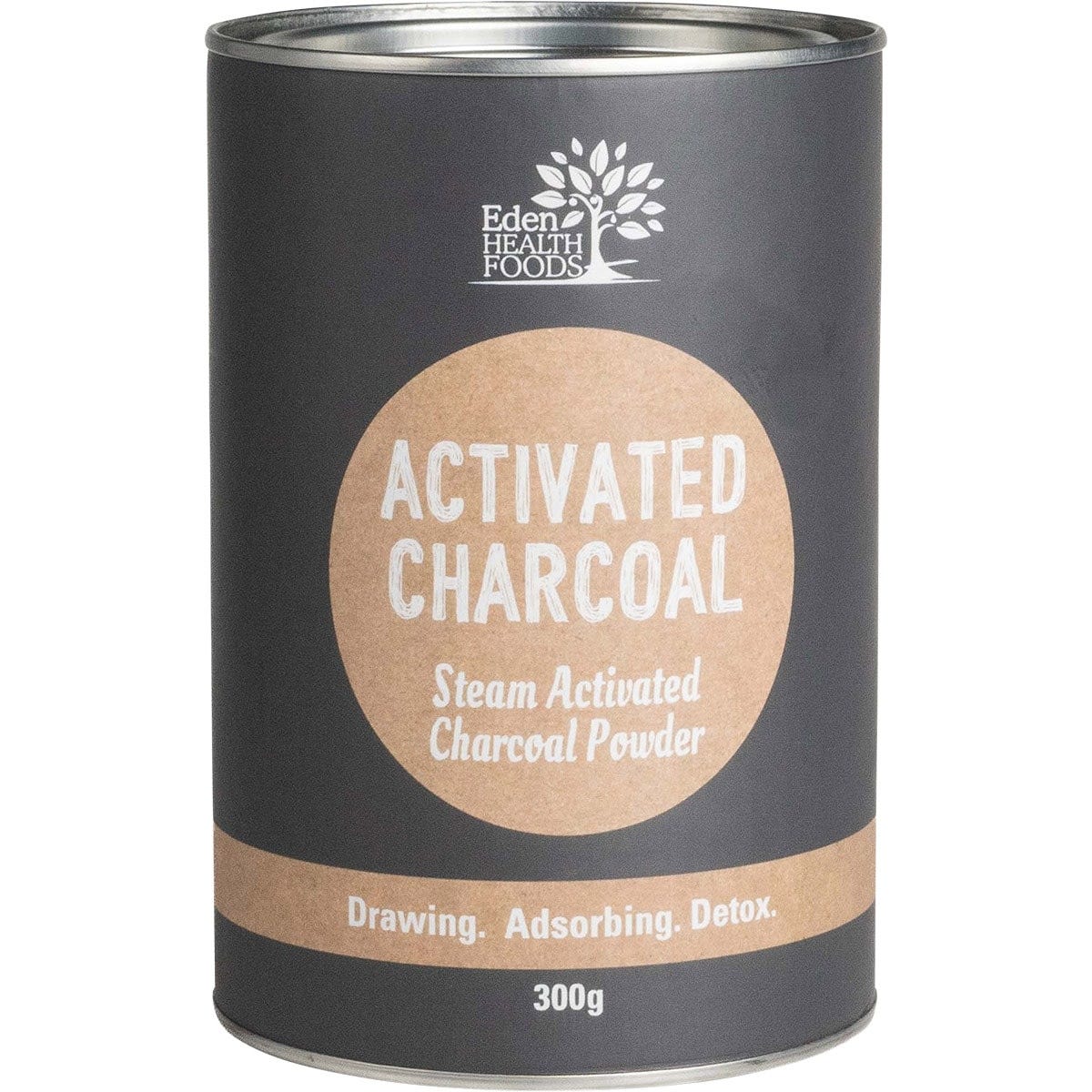 Eden Healthfoods- Activated Charcoal Steam Activated Charcoal Powder-300g