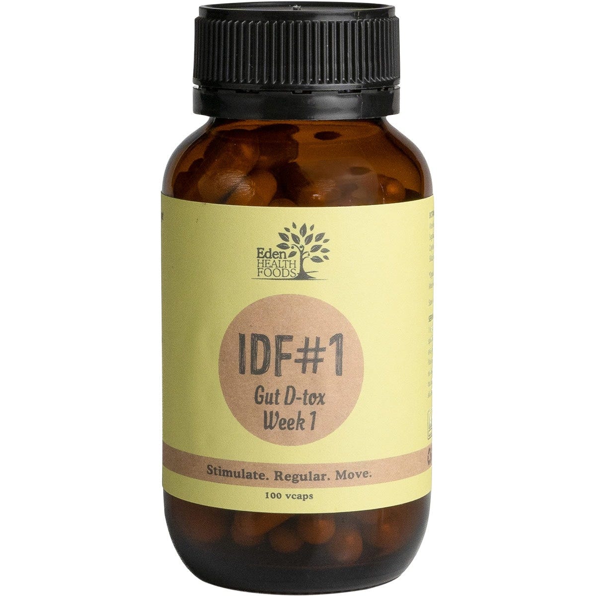 Eden Healthfoods- IDF#1 Gut D-tox Week 1 VegeCaps-100 Caps