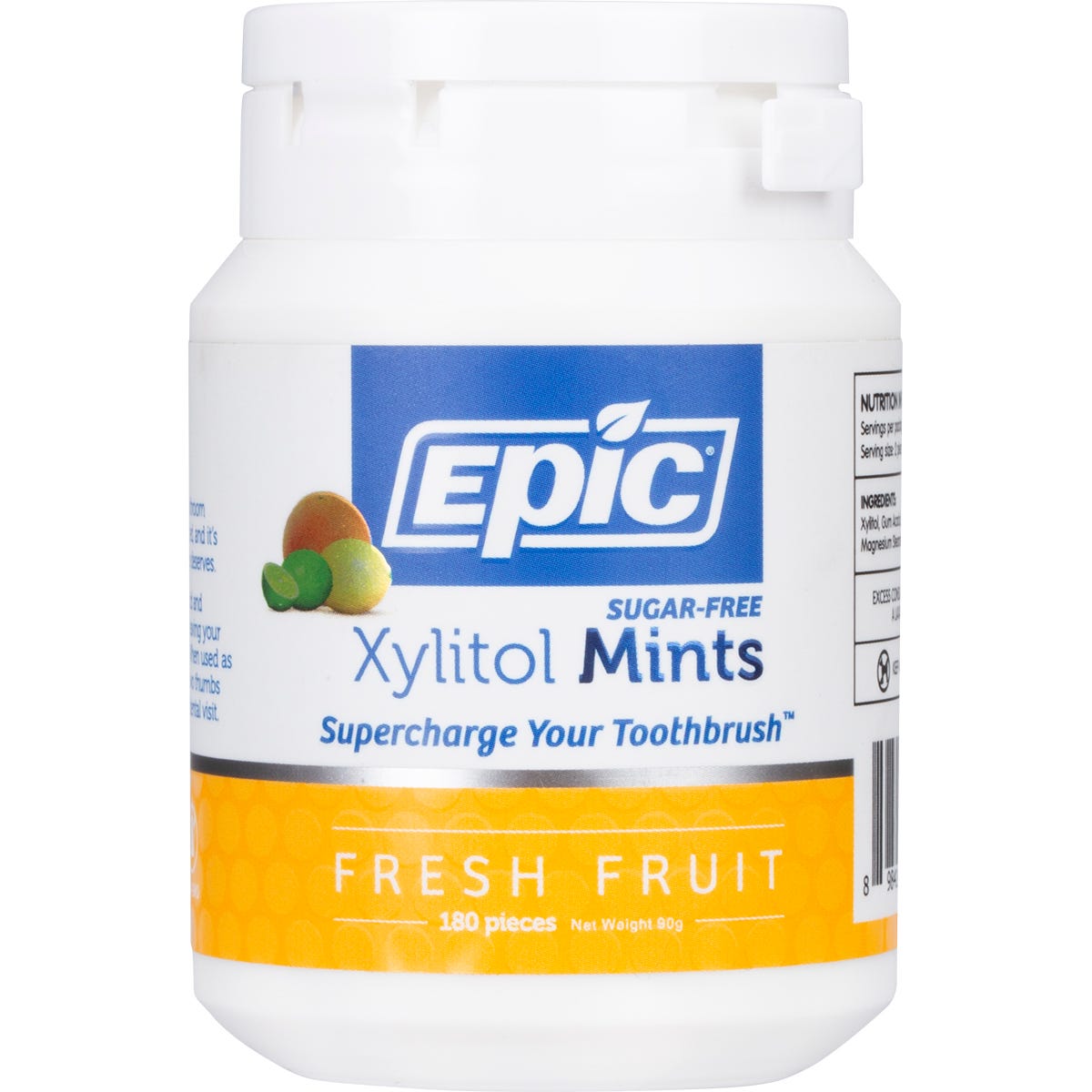 Epic- Xylitol Dental Mints Fresh Fruits-180pcs