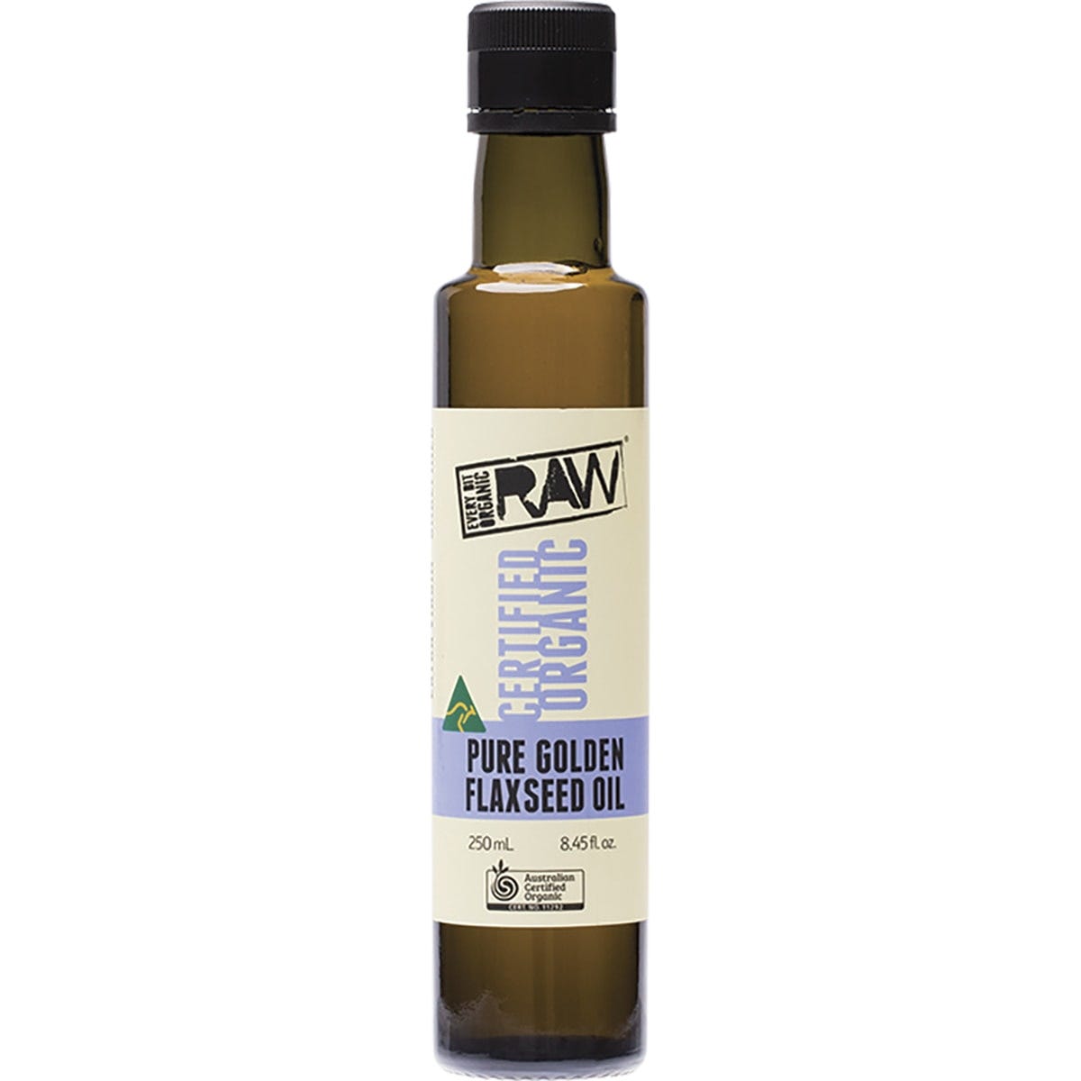 Every Bit Organic- Flaxseed Oil Extra Virgin Cold Pressed Unrefined-250ml