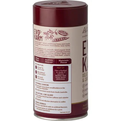 Evolution Botanicals- EVO+ Karm Cacao & Carob Drink-175g