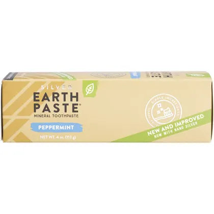Redmond- Earthpaste Toothpaste with Silver Peppermint-113g
